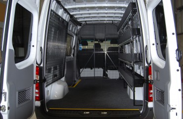 VQuip - Van Transforming Vehicles | Service Van - Custom Shelving