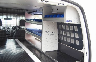 VQuip - Van Transforming Vehicles | False Floor - Custom Shelving