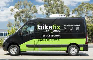 VQuip - Transforming Van Vehicles | Bike Fix - Service Van