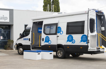 VQuip - Transforming Van Vehicles | Iveco Australia - Display Van