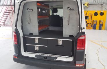 VQuip - Transforming Vehicles l Tradie Van - Custom Drawers